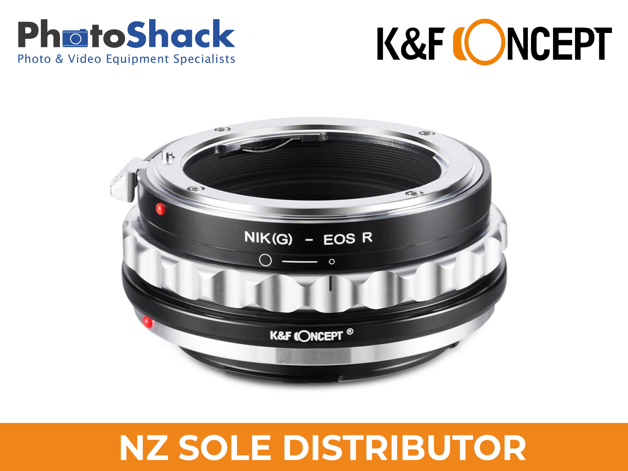 K&F Concept Nikon G Lenses to Canon RF Camera Mount Adapter