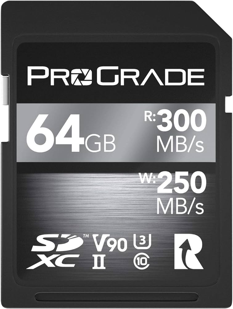 ProGrade Digital 64GB UHS-II SDXC Memory Card