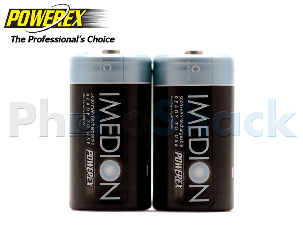 Maha IMEDION C Batteries - 5000mAh 2pack
