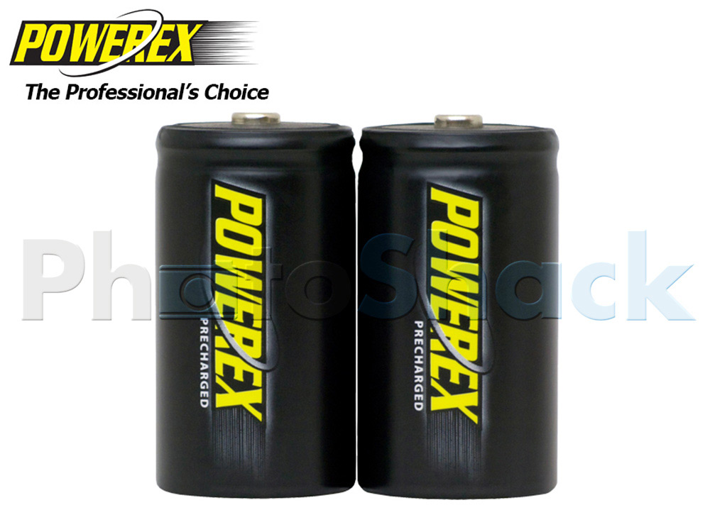 Maha Powerex PRECHARGED - D Batteries - 10,000mAh 2pack
