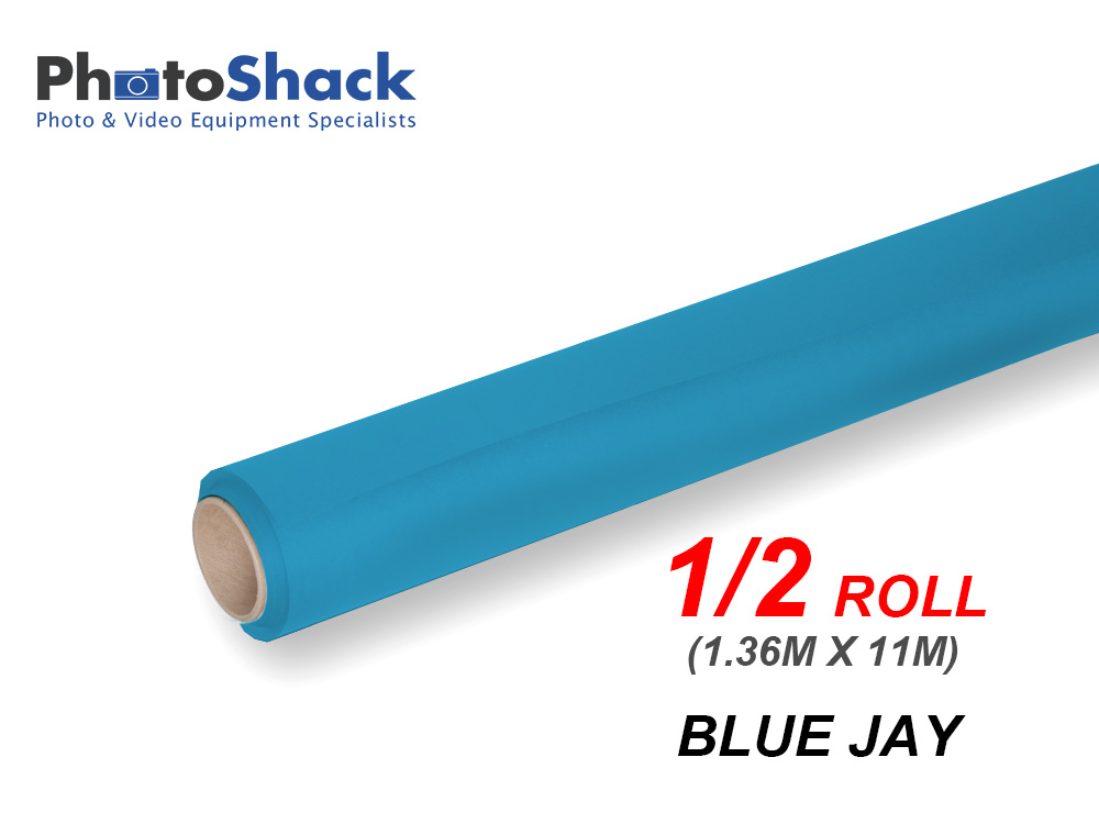 Paper Background Half Roll - BlueJay