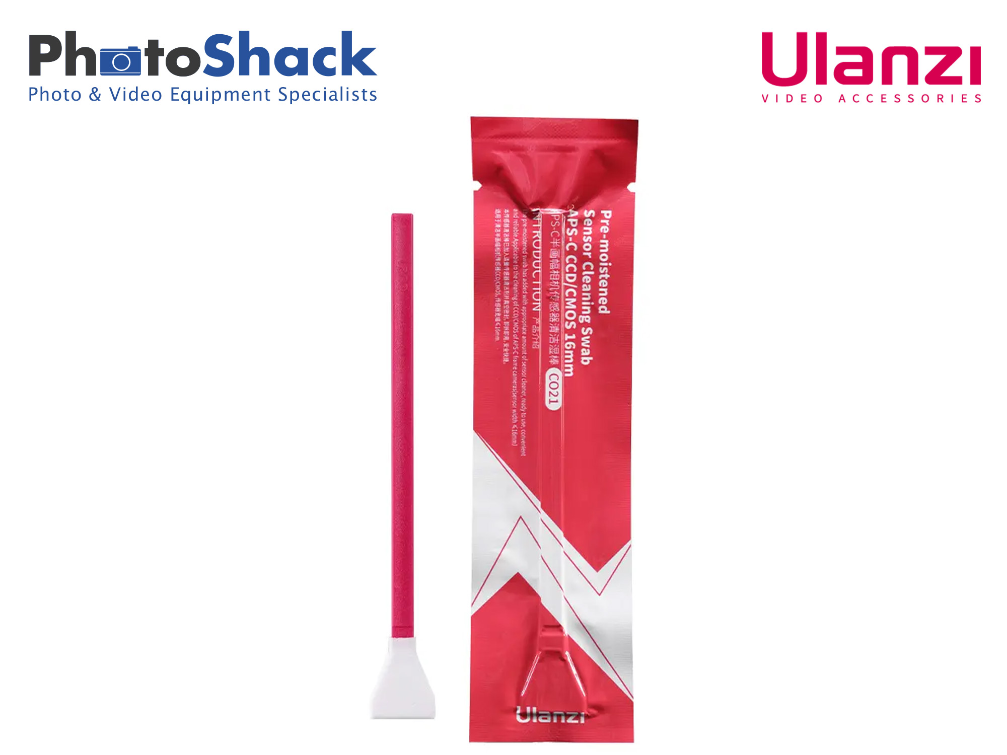 Ulanzi Pre-Moistened APS-C Sensor Cleaning Swab 5 Pack