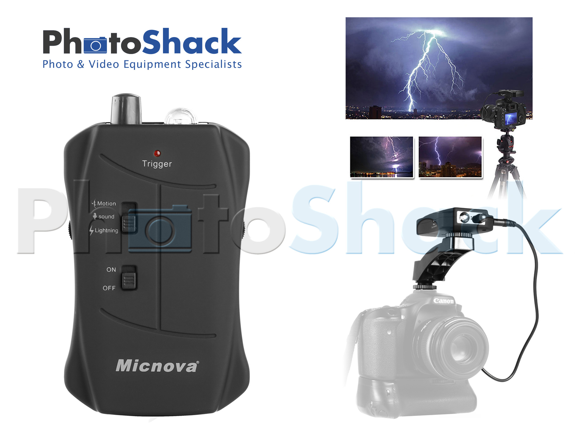 Lightning & Motion Trigger for Canon