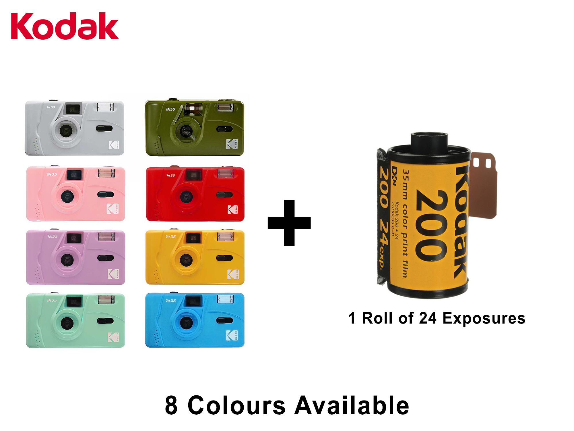 Kodak Bundle | M35 Camera + 1PK Gold 200 24EXP
