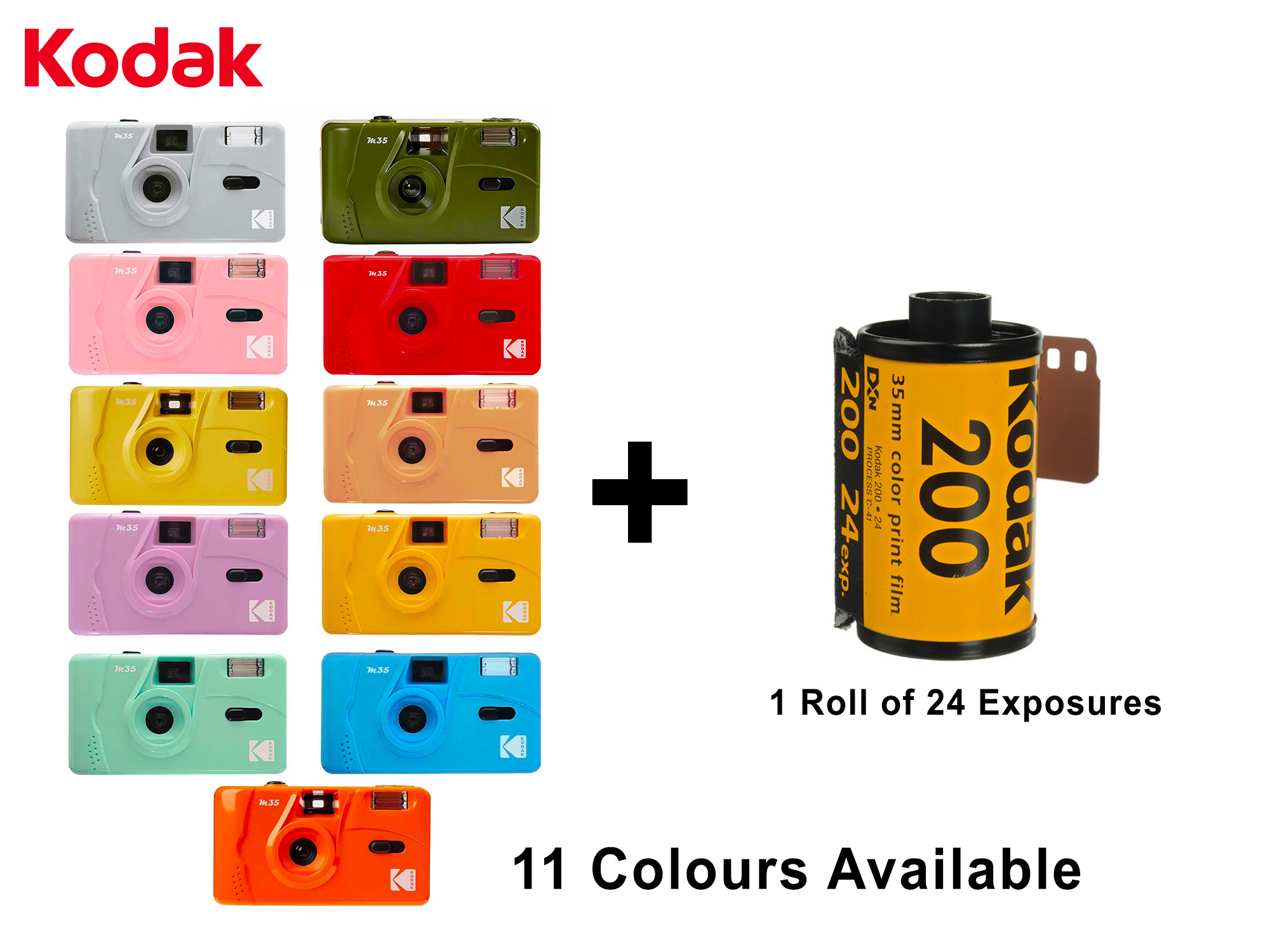Kodak Bundle | M35 Camera + 1PK Gold 200 24EXP