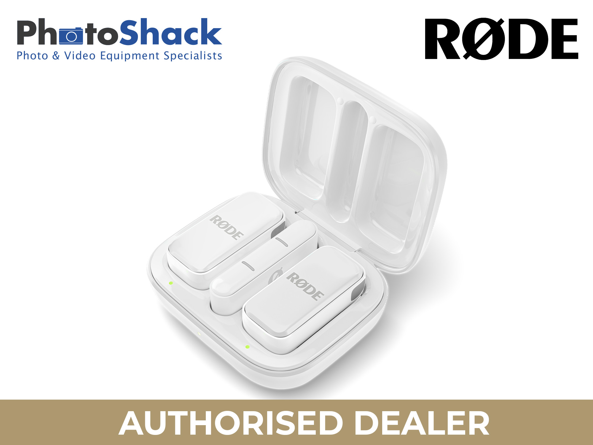 RODE WIME Micro Compact Wireless Microphone Audio System For USB-C - White