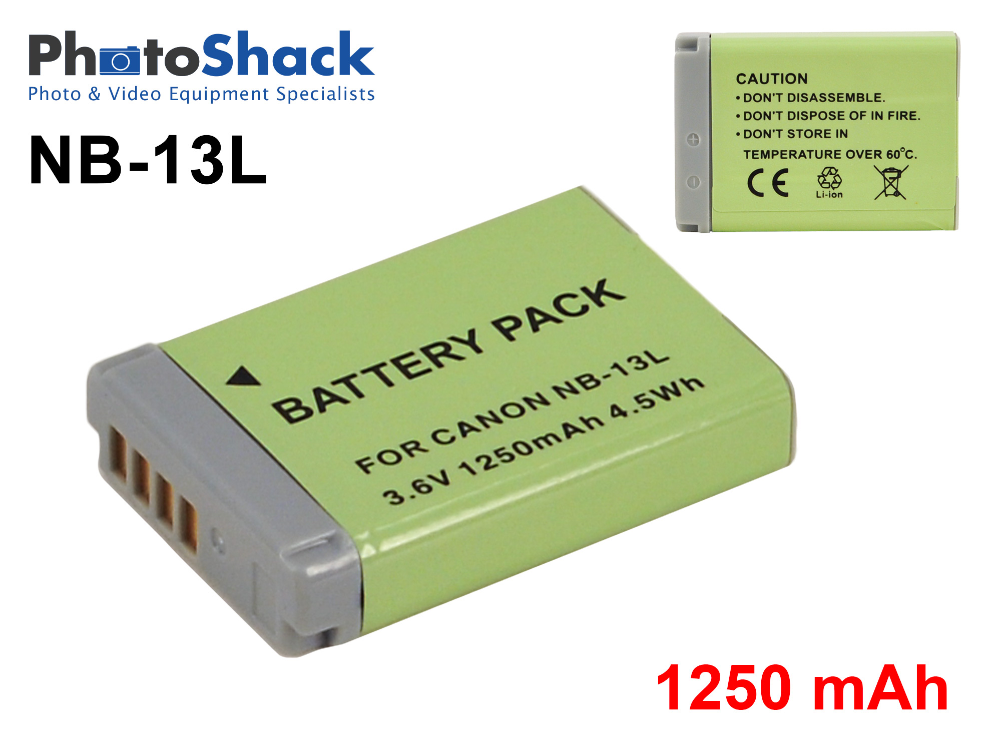 NB-13L Battery for Canon Cameras