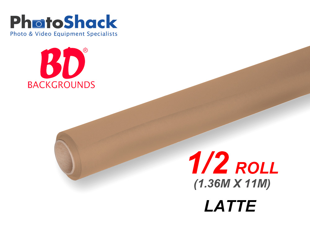 BD Paper Background Half Roll - 276 Latte (Mocha)