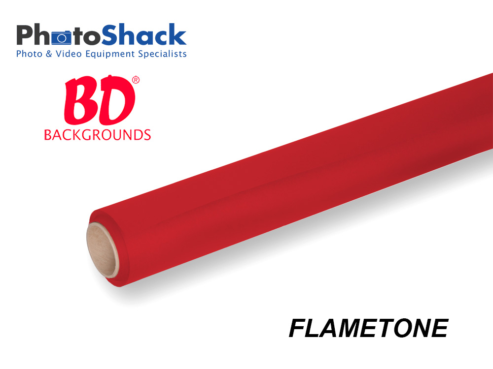 BD Paper Background Roll - 111 Flametone (Red)