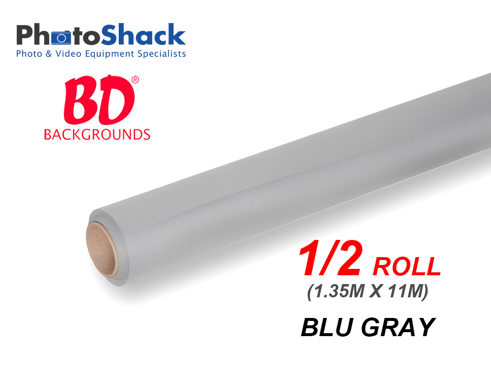 BD Paper Background Half Roll - 102 Blu Gray (Gray Tint)