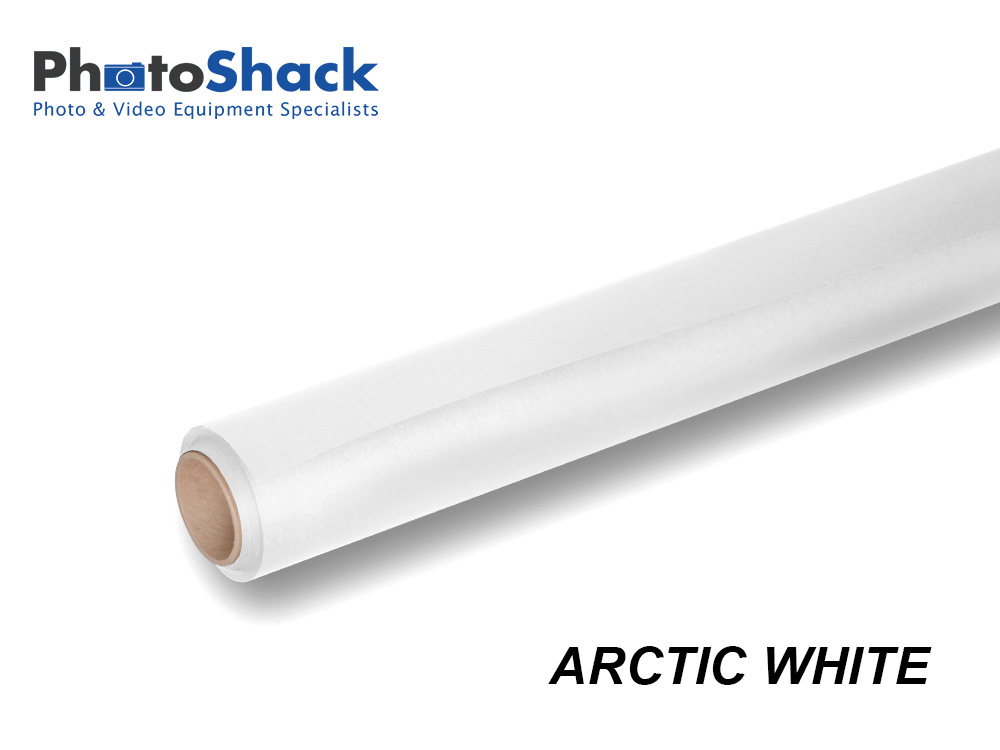 Paper Background Roll - Arctic White
