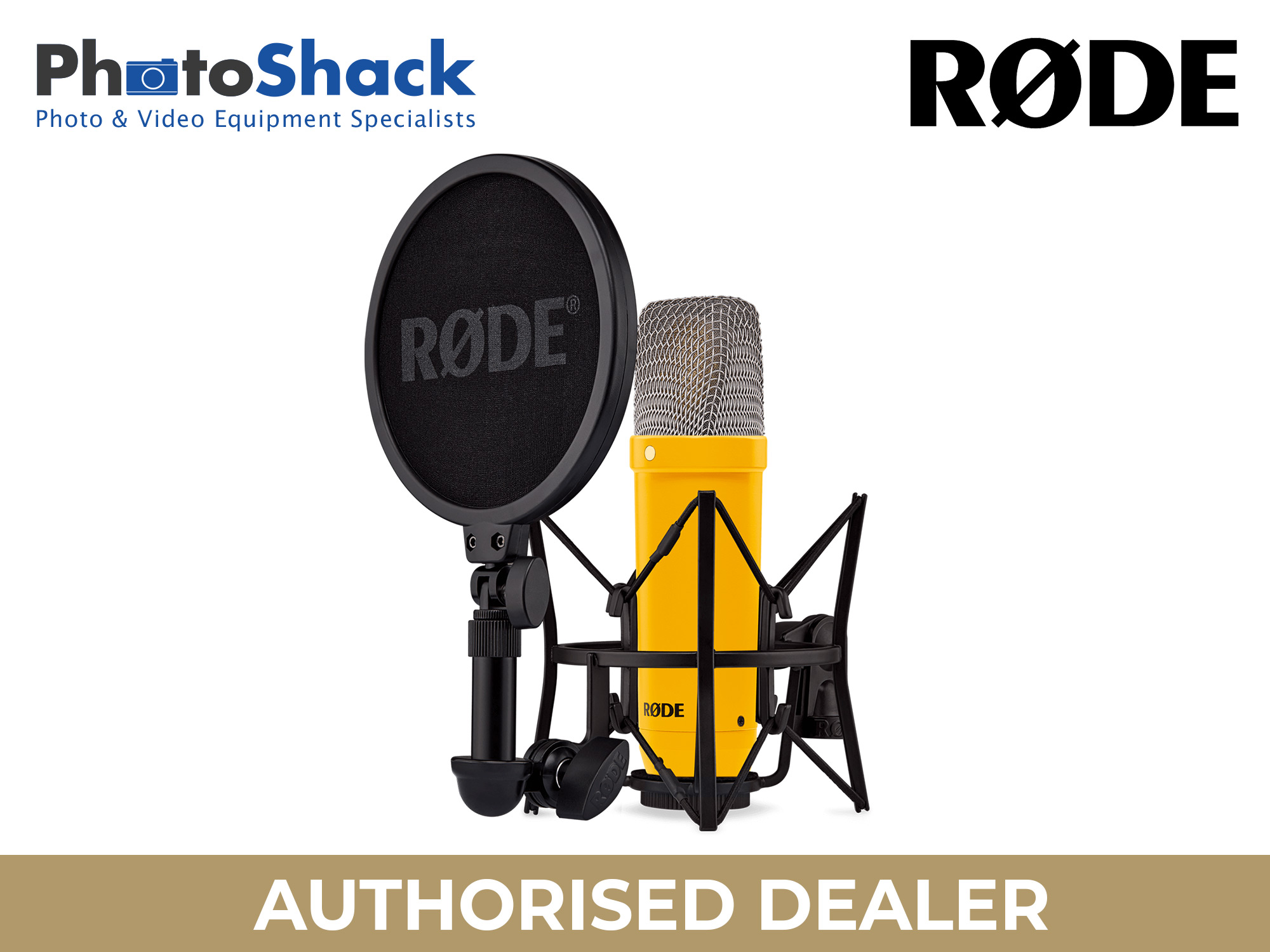 RODE NT1 Signature Series Studio Condenser Microphone - Yellow