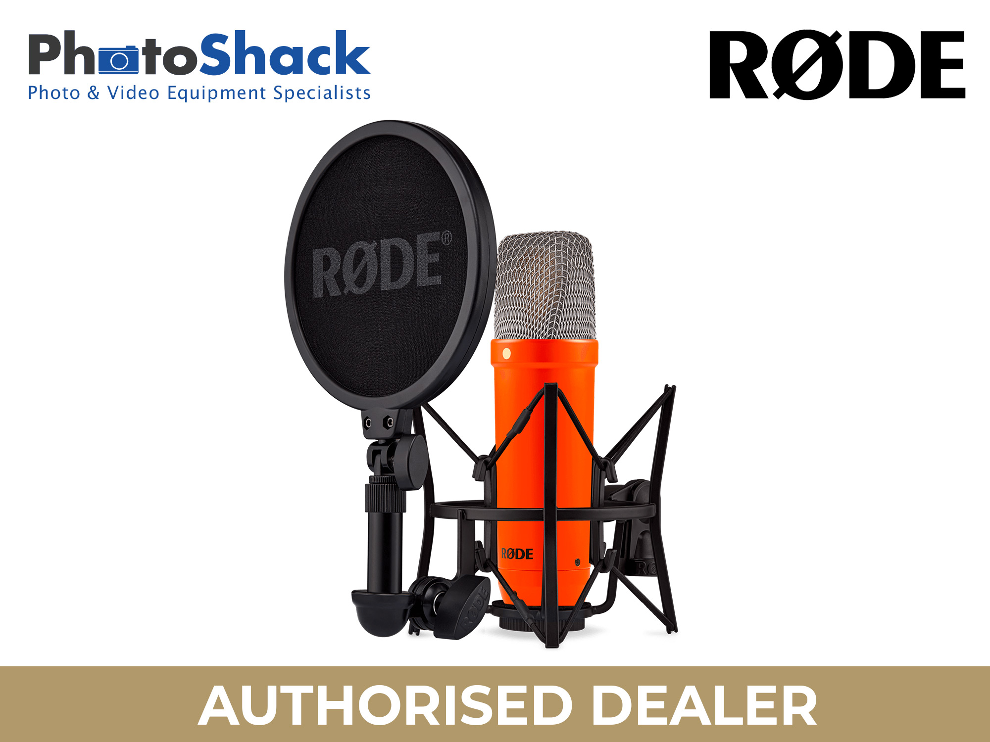 RODE NT1 Signature Series Studio Condenser Microphone - Orange