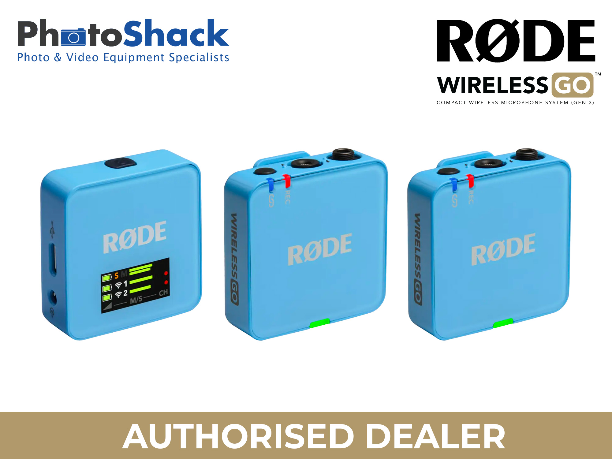 RODE Wireless Go (Gen 3) - Blue