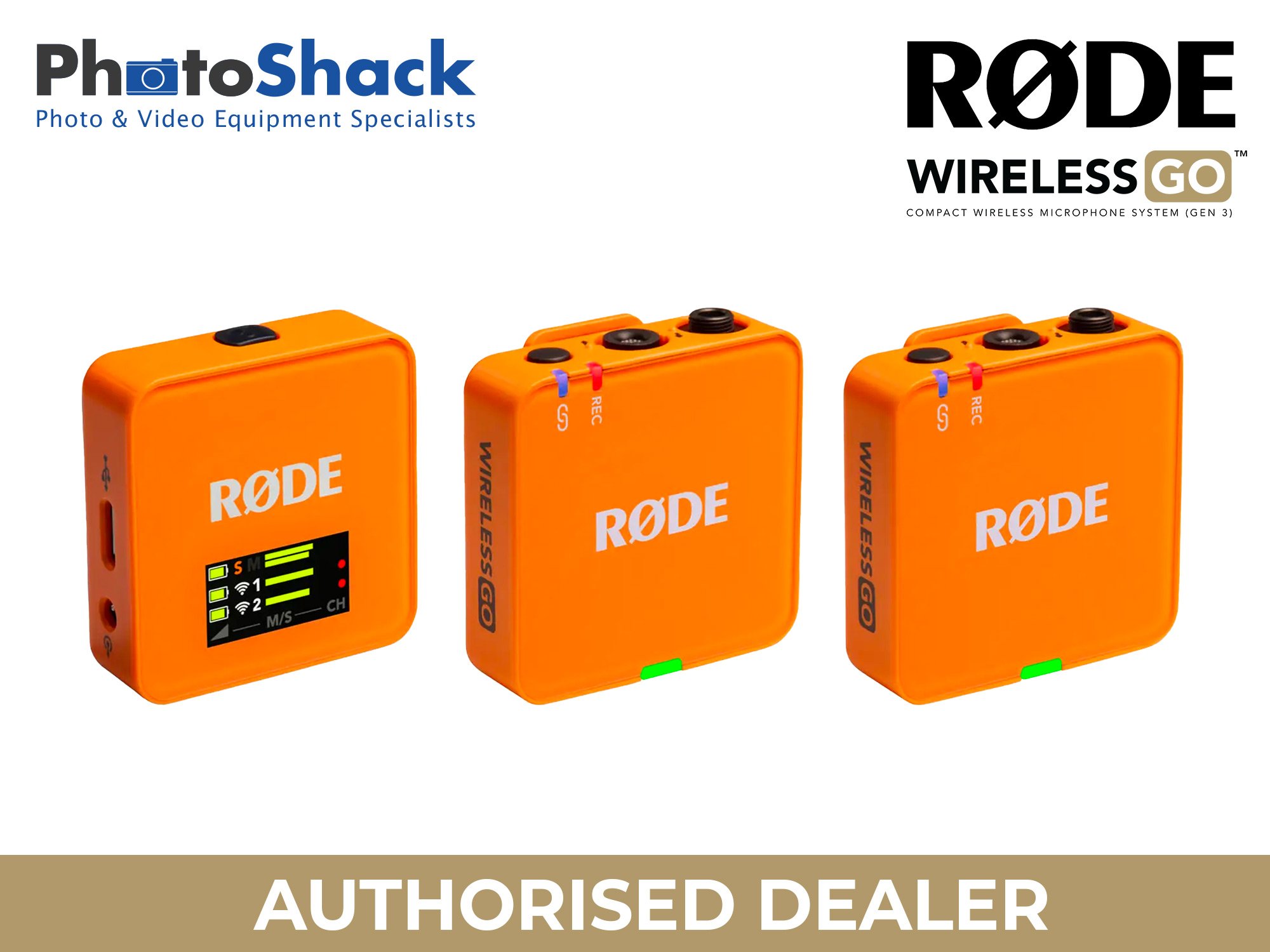 RODE Wireless Go (Gen 3) - Orange