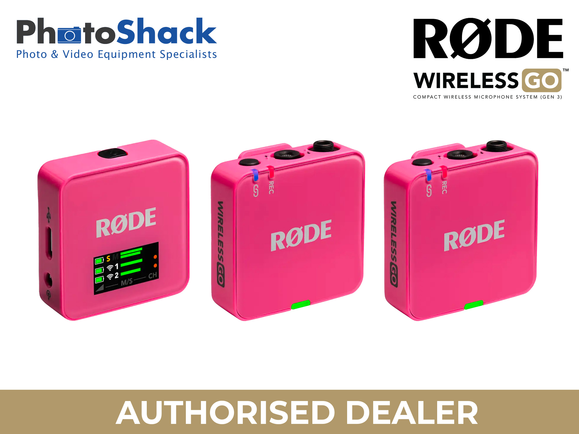RODE Wireless Go (Gen 3) - Pink