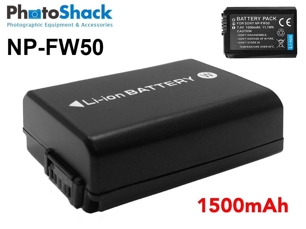 NP-FW50 Rechargeable Battery for Sony