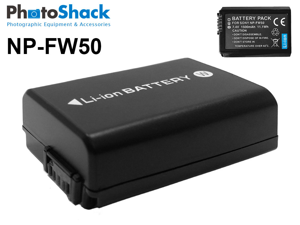 NPFW50 Rechargeable Battery for Sony