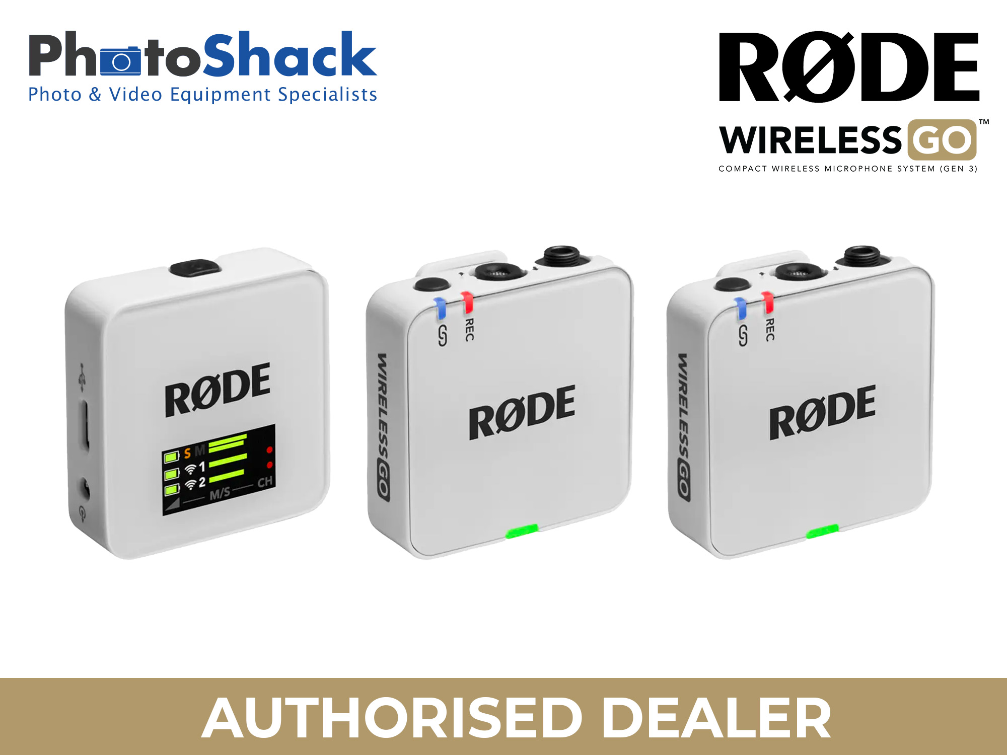 RODE Wireless Go (Gen 3) - White