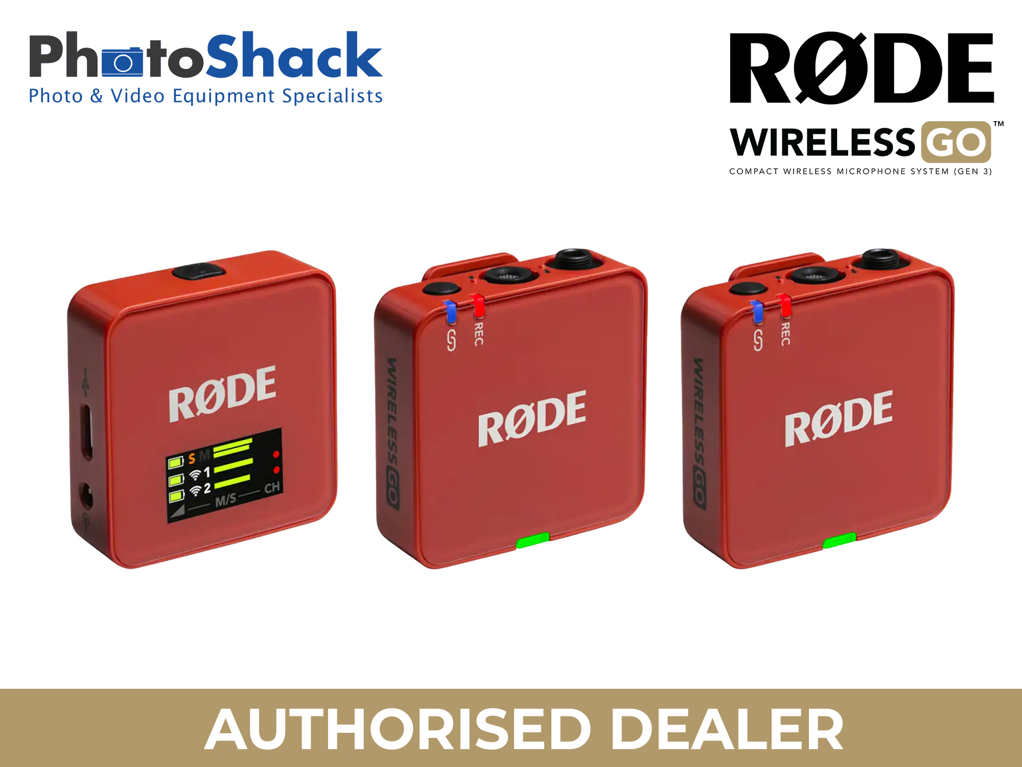 RODE Wireless Go (Gen 3) - Clay