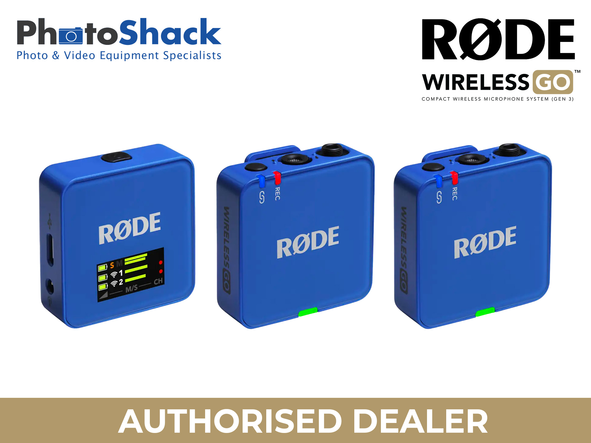 RODE Wireless Go (Gen 3) - Cobalt