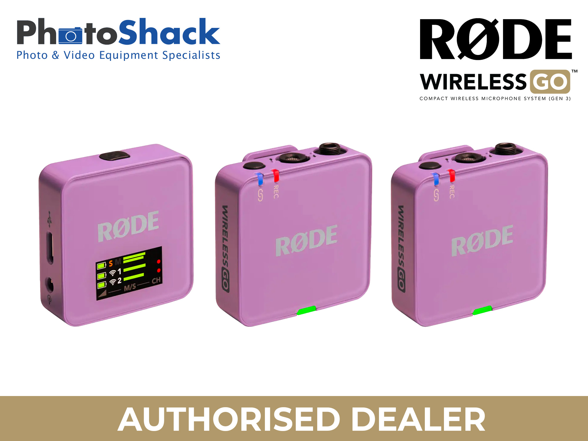 RODE Wireless Go (Gen 3) - Lilac