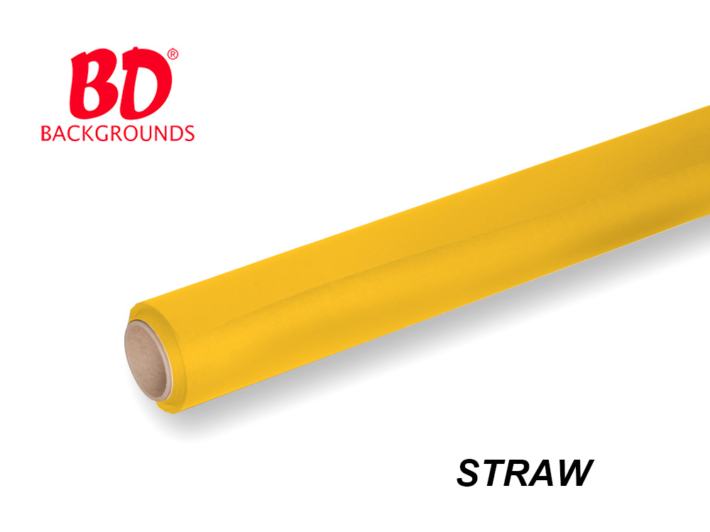 BD Paper Background Roll - 128 Straw