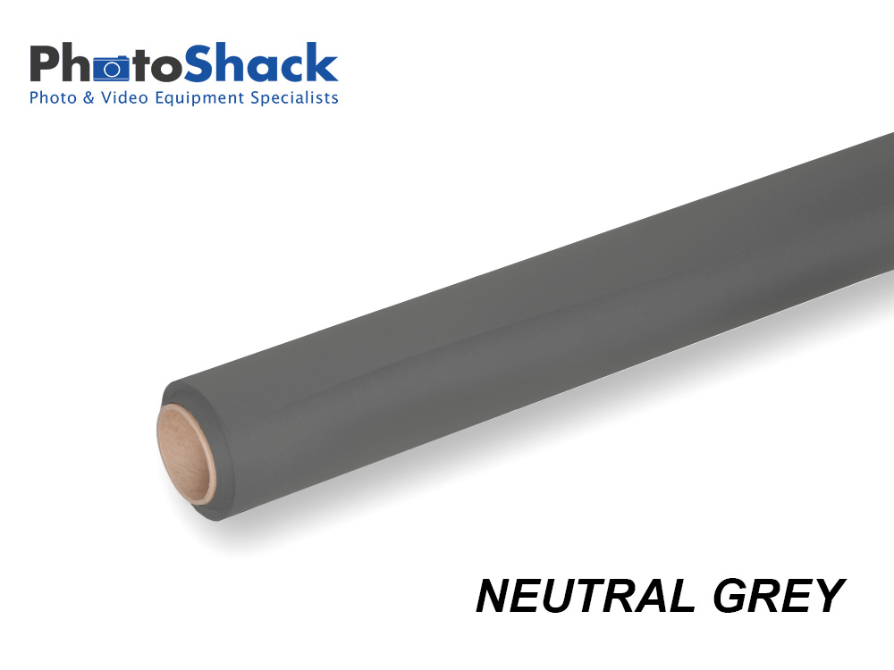 Paper Background Roll - Neutral Grey