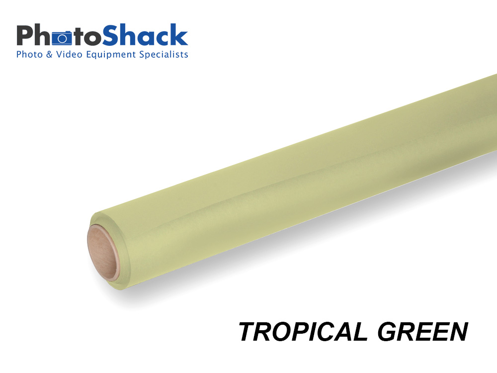 Paper Background Roll - Tropical Green