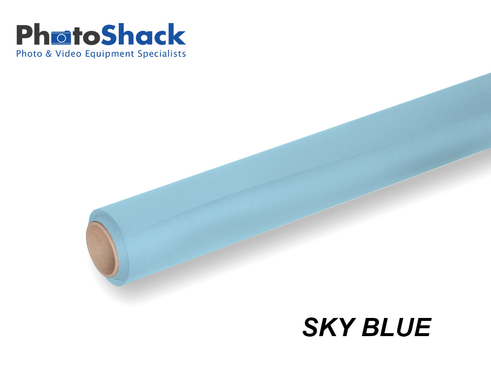 Paper Background Roll - Sky Blue