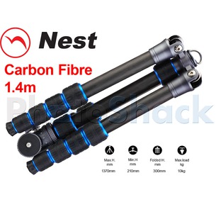 Nest 1.4m Carbon Fibre Tripod 5 section