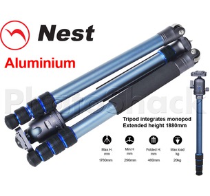 Nest 1.7m Aluminium Tripod 4 section
