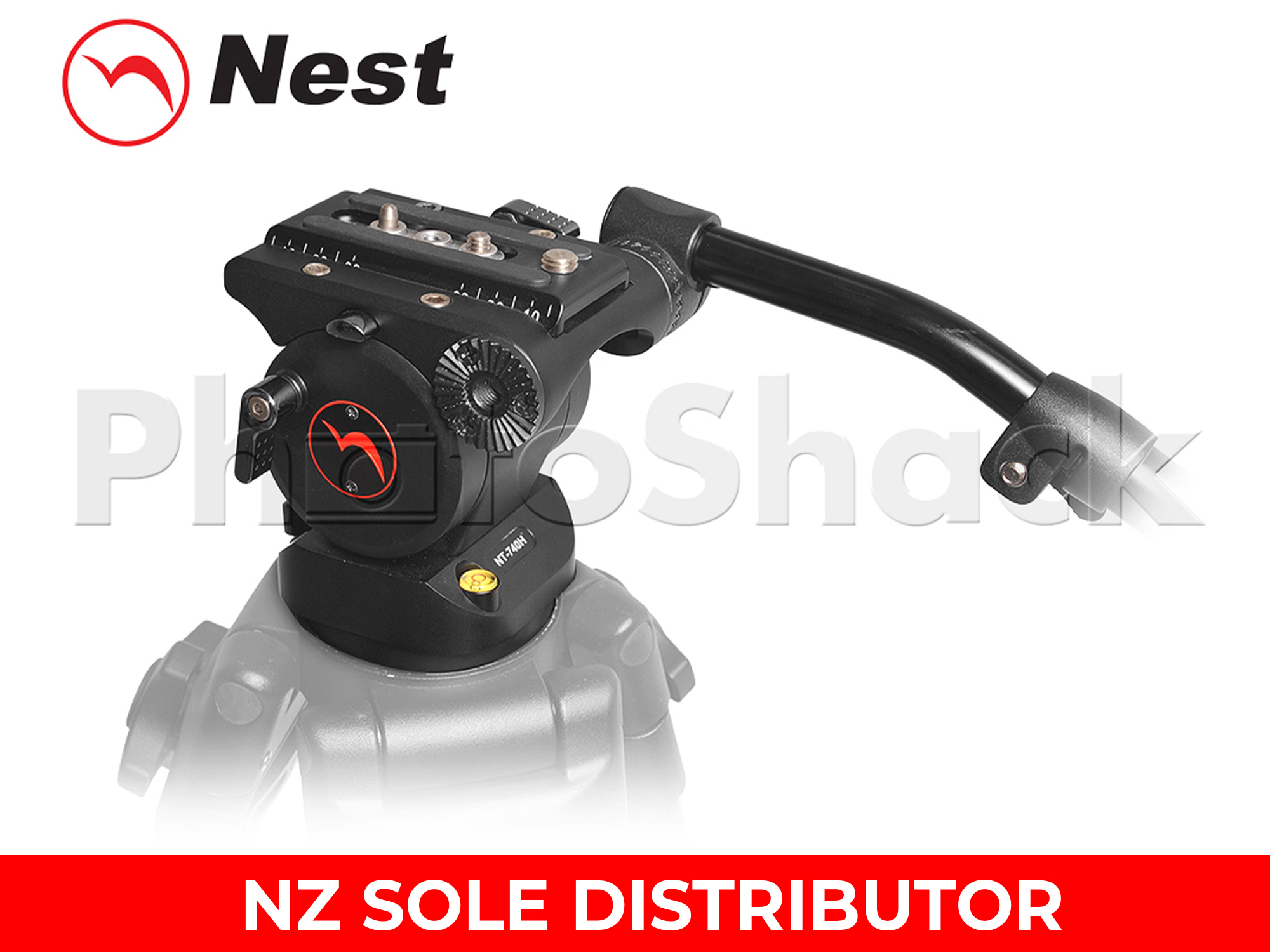 Tripod - Nest Fluid Globe Panning Video Head NT740H 1-3kg