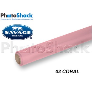 SAVAGE Paper Backdrop Roll - 03 Coral