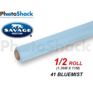 SAVAGE Paper Backdrop Half Roll - 41 BlueMist