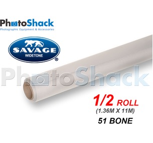 SAVAGE Paper Backdrop Half Roll - 51 Bone