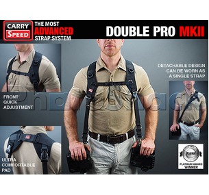 Carry Speed Double Pro MkII Dual Camera Strap