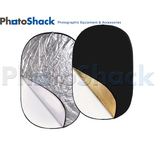 5 in 1 Reflector Light Disc 102 x168cm - Collapsible