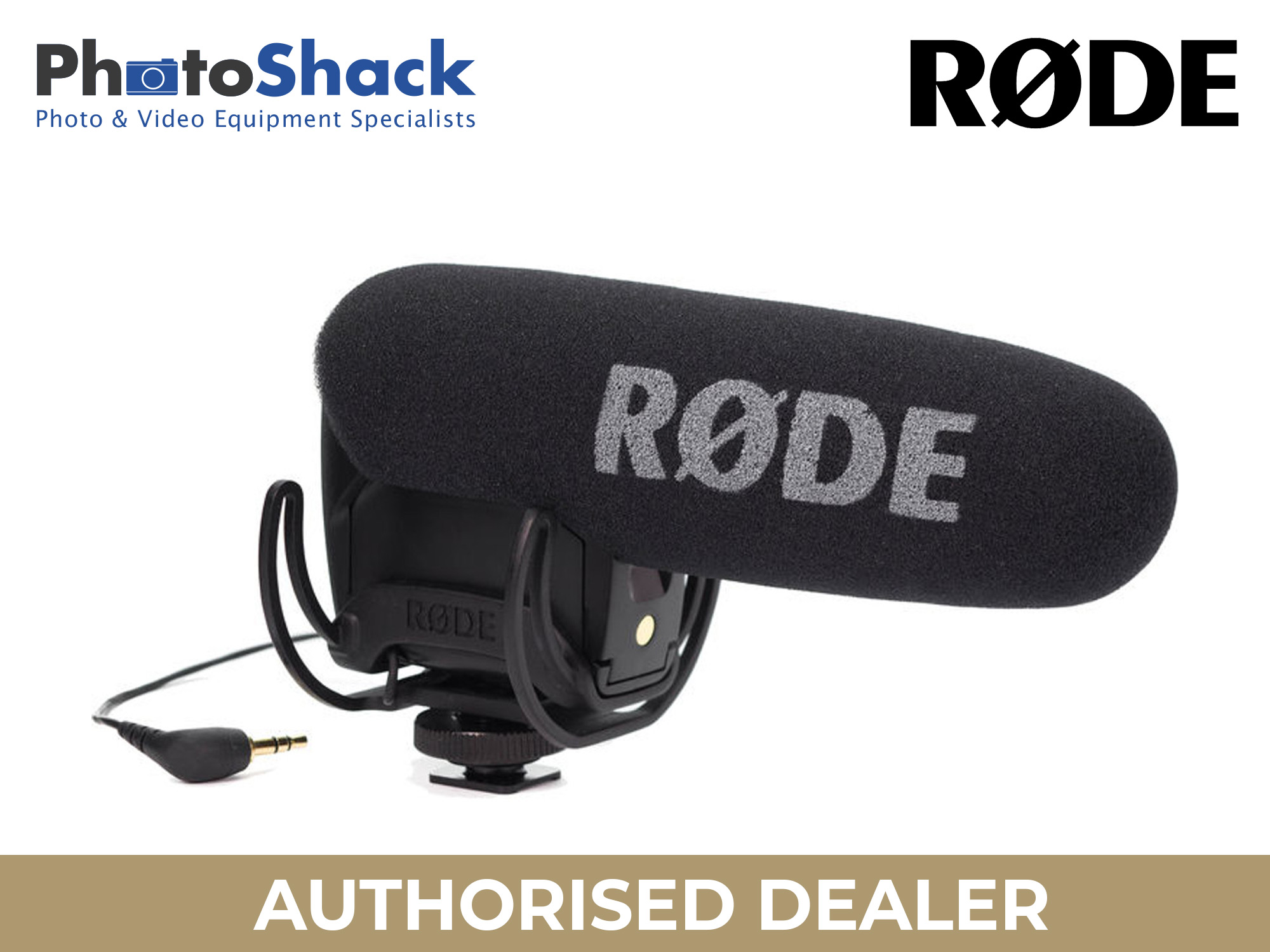 Rode VideoMic Pro with Rycote Lyre Shockmount