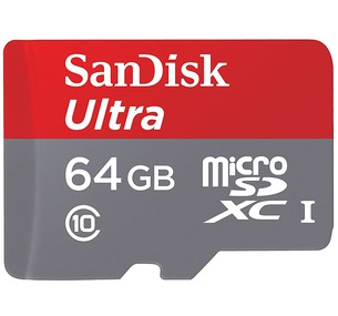 SanDisk Ultra MicroSD Memory Card - 64GB