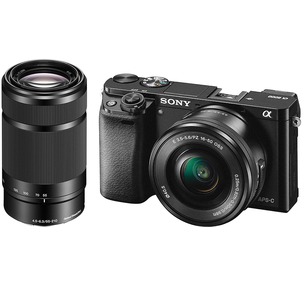 Sony Alpha a6000 16-50 + 55-210mm lens kit