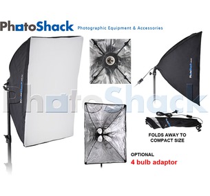 Continuous Lamp Holder & Softbox 50x70cm