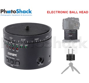 Electronic timer ball head for sliders or tripods