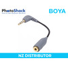 Boya Smartphone iPhone / iPad Microphone Adapter (TRS-TRRS)