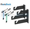 Background Roll Bracket - Double Hook Set with Roller Chains