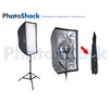 Continuous Cool Light Set (Equiv 850W) with Collapsible Softboxes