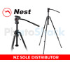 Nest Fluid Panning Head 28mm Tripod Kit with NT-720H and Geared Column