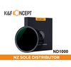 K&F Neutral Density ND1000 Filter - Nano-X