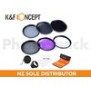 Filter Set (UV, CPL, FLD, ND2, ND4, ND8) - K&F Concept