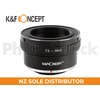 K&F Concept T2 Telescope Mount Lenses to Panasonic or Olympus M43 Mount Camera Adapter Converter